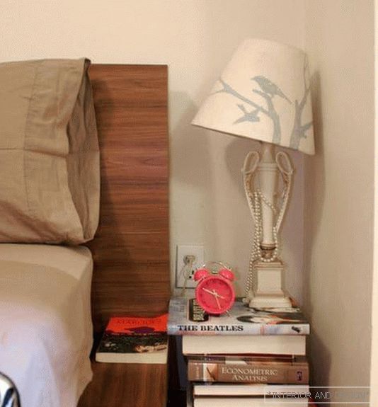 Bedside cabinet from books 2