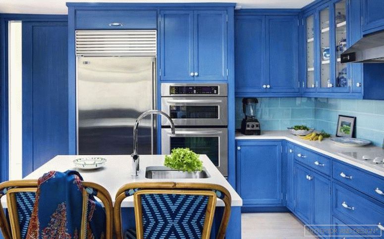 Kitchens blue 4