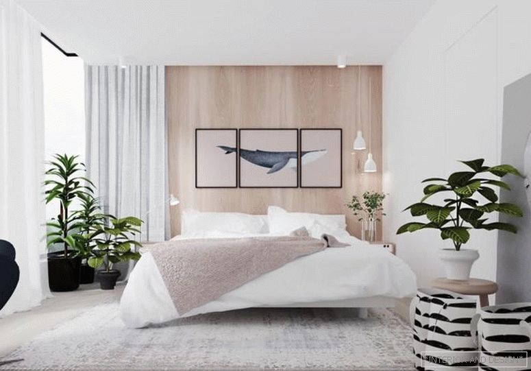 Zen minimalism in the interior of bedroom 2