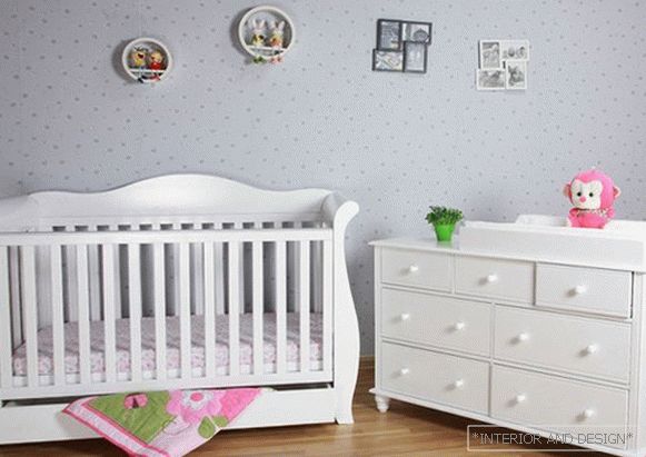 Baby bed with drawers - 5