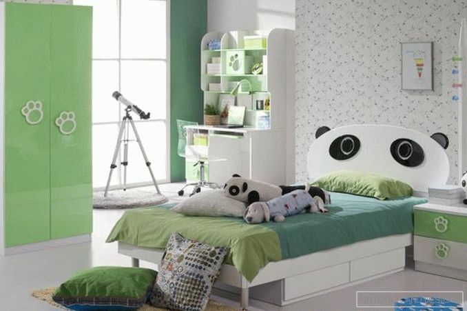 Room for a boy in modern style