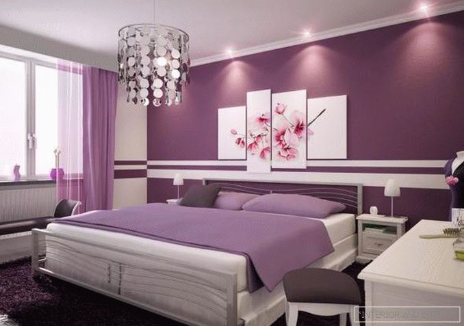 Bedroom design in the apartment 3