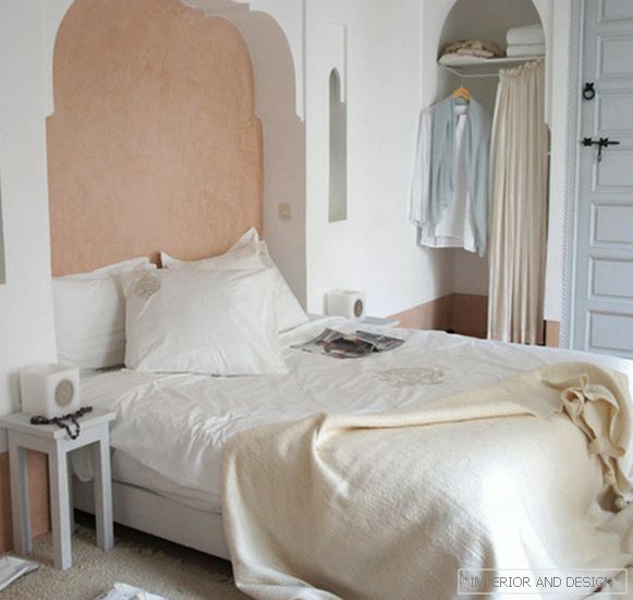 How to furnish a small bedroom - photo 4