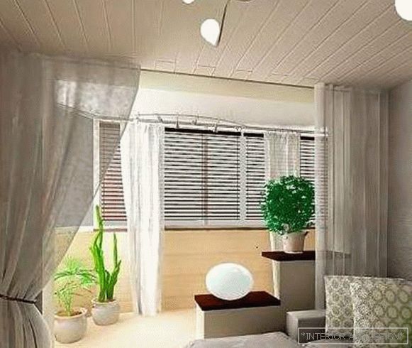 If a bedroom with a balcony 1