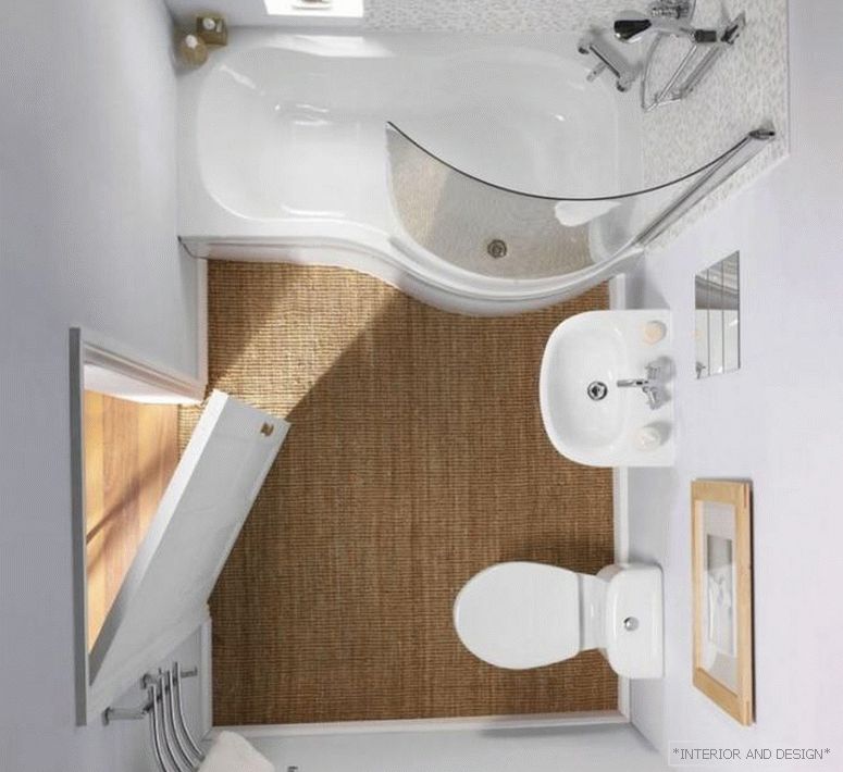 Option of bathroom planning