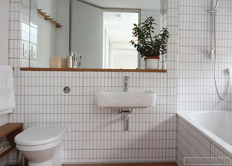 Bathroom furniture in interior design