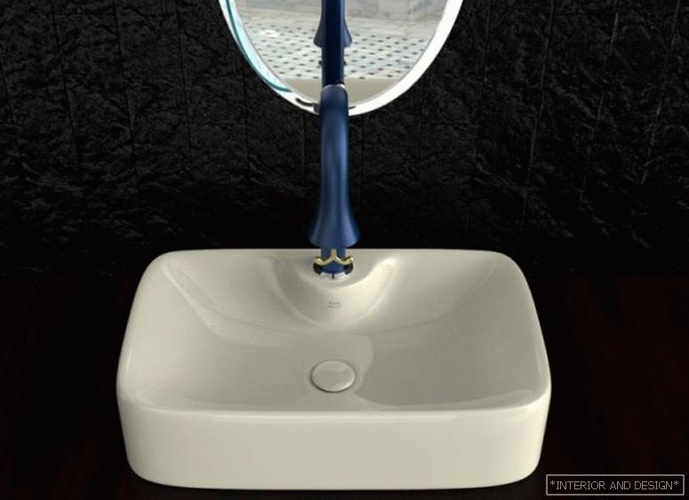 Self-washing tap 8