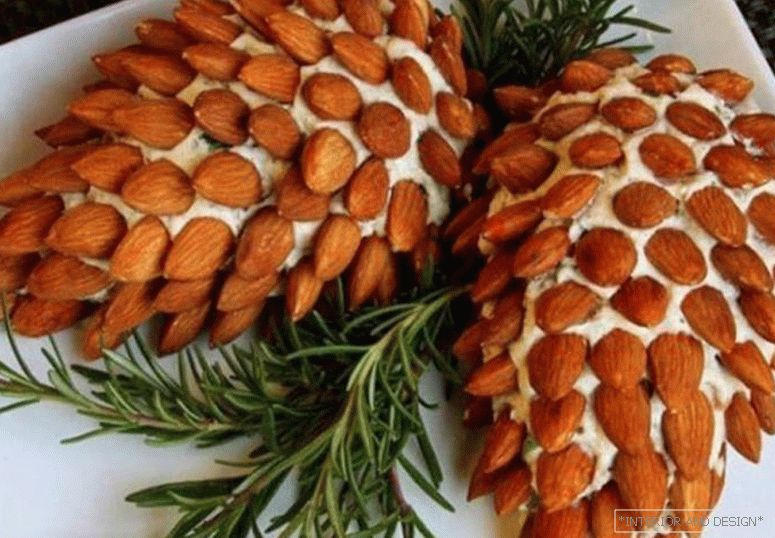 New Year's Salad Spruce Cones