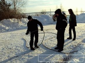 How to make a skating rink yourself