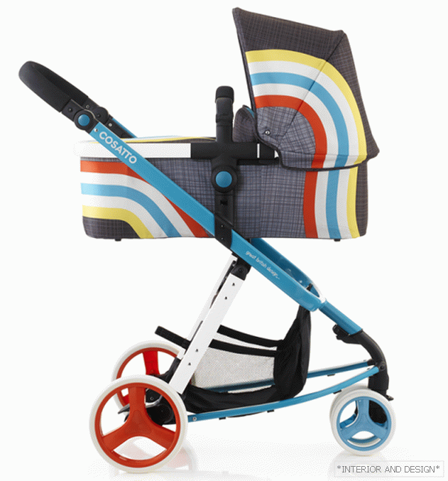 Stroller for a newborn (classic) - 1