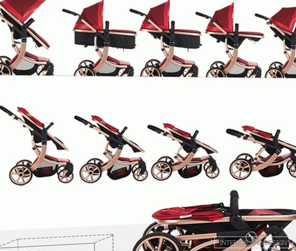Transformer stroller for newborns - 5