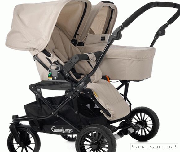Stroller for two newborns - 3