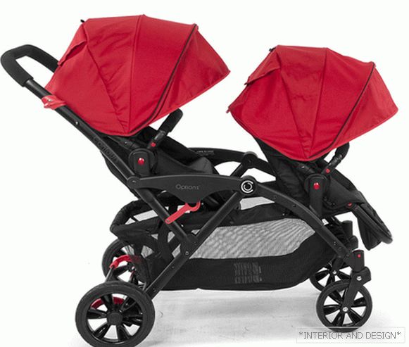 Stroller for two newborns - 4