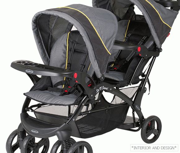 Stroller for two newborns - 5