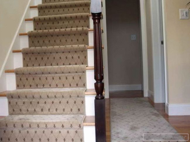 Stairs in vintage style