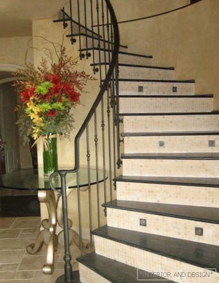 Provence style stairs