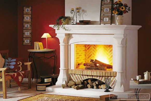 Furniture for the living room (fireplace) - 4