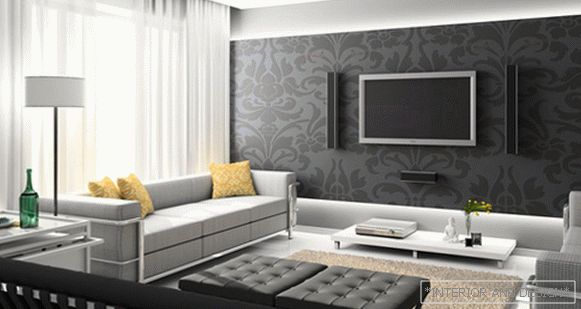 Furniture for the living room in modern style (high-tech) - 2