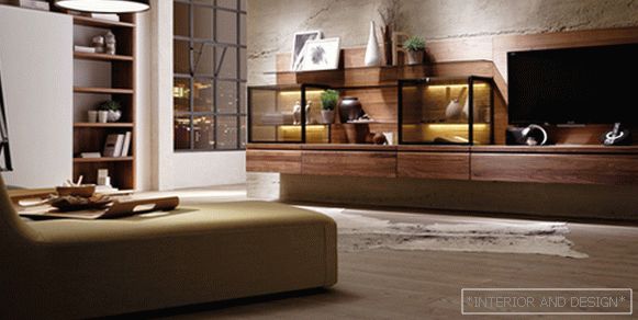 Furniture for the living room in a modern style (loft) - 3