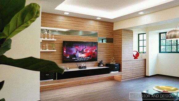 Living room in modern style (ecostyle furniture) - 4
