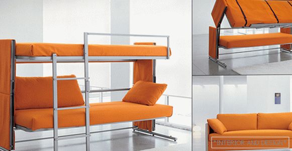 Upholstered furniture (convertible sofa) - 2