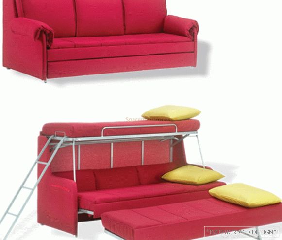 Upholstered furniture (convertible sofa) - 4