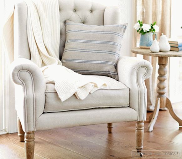 Upholstered furniture (classic chair) - 2