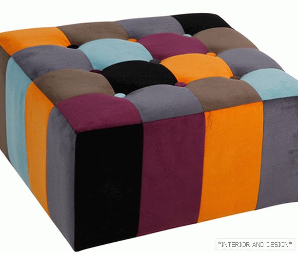 Upholstered furniture (ottoman) - 1