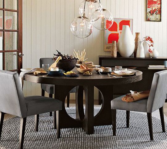Round shape dining table - 5
