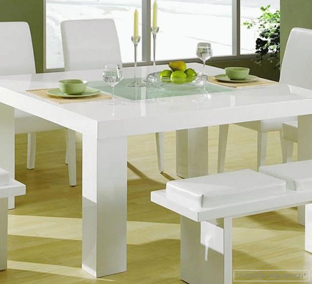 Dining table square shape - 1