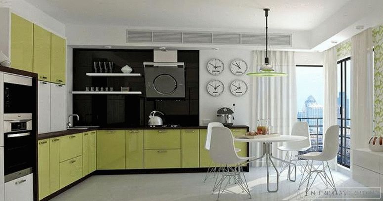kitchen wallpaper green gamma 9