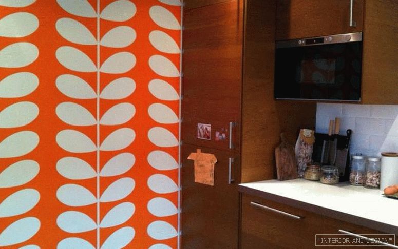kitchen wallpaper orange gamma 3