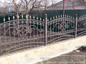 Wrought iron fences