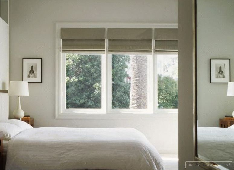 Roman curtains in a minimalist style 3