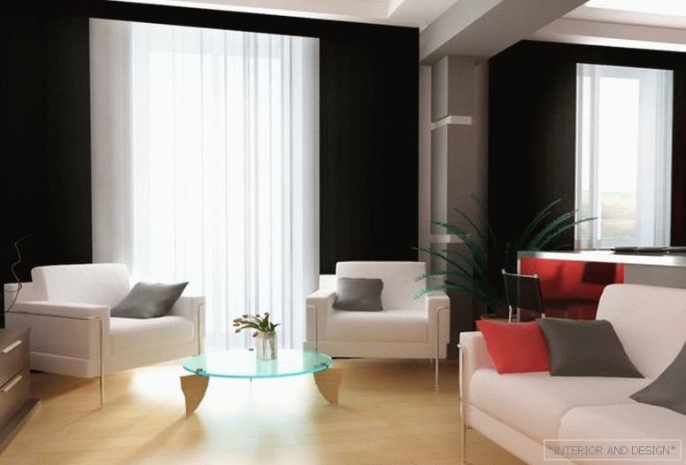 Curtains for living room in modern style 7