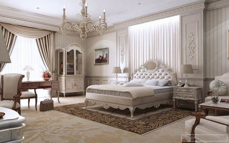 Curtains for a bedroom in classical style 3