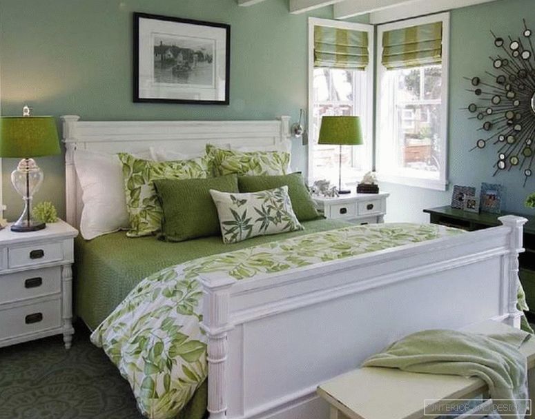 Green curtains for bedroom 5