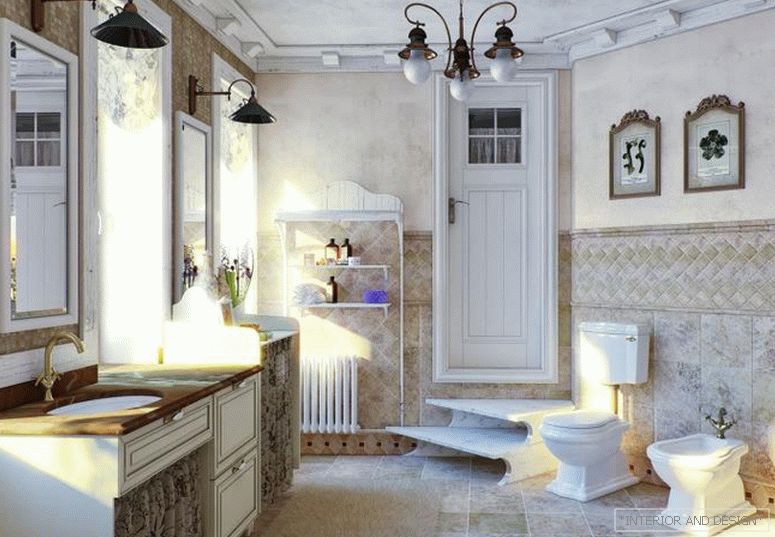 Provence style bathroom 2