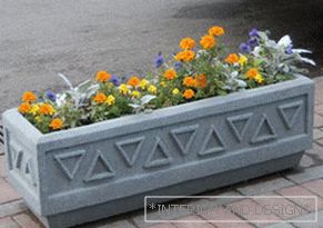 Flowerpots concrete flowerpots for outdoor colors.
