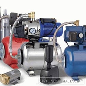 Types of water pumps