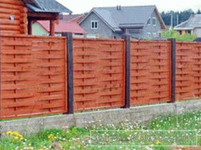 Combined fence